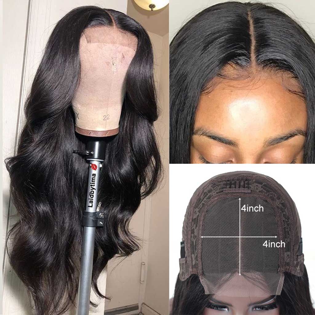 4x4 closure wig HOW TO: STEP BY STEP 4x4 Closure Wig Tutorial BLEACH, PLUCK  main image 3