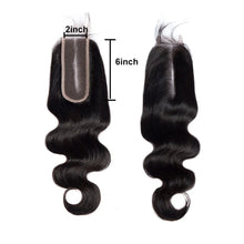 Load image into Gallery viewer, 2x6_lace_closure_HD_lace_body_wave_hd_lace_closure