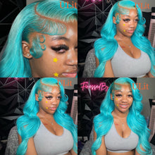Load image into Gallery viewer, Blonde_wigs_613_hair_colored_hair_blue_hair_custom_wigs