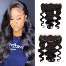 Load image into Gallery viewer, Body-Wave-Virgin-Hair-13x4-13x6-Hd-lace-frontal-prelucked-lace-frontal-100_-human-hair-undetectable-hd-lace