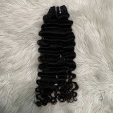 Load image into Gallery viewer, Burmese-curly-human-hair-bundle-curl-texture