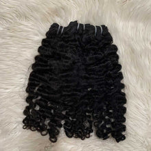 Load image into Gallery viewer, Burmese-curly-human-hair-bundles