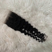 Load image into Gallery viewer, Burmese-curly-lace-closure-virgin-human-hair