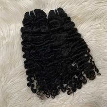 Load image into Gallery viewer, Burmese-curly-virgin-human-hair-texture
